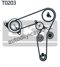 Sada rozvodového řemene s vodní pumpou SKF VKMC02190-2