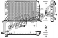 Chladič motoru DENSO (DE DRM02012)
