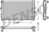 Chladič motoru DENSO (DE DRM02032)