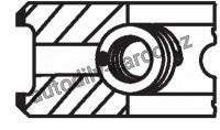 Sada pístních kroužků MAHLE ORIGINAL 028 RS 10100 0N0