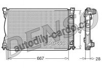 Chladič motoru DENSO (DE DRM02039)