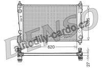 Chladič motoru DENSO (DE DRM13015)