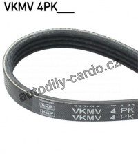 Ozubený klínový řemen SKF VKMV4PK698