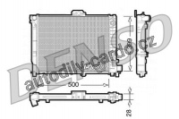 Chladič motoru DENSO (DE DRM25008)