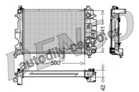 Chladič motoru DENSO (DE DRM25012)