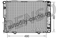 Chladič motoru DENSO (DE DRM17004)