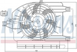 Ventilátor chladiče klimatizace NISSENS 85273