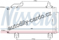Chladič klimatizace NISSENS 940114