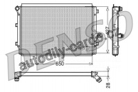 Chladič motoru DENSO (DE DRM32017)