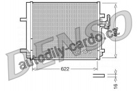 Kondenzátor, klimatizace DENSO DCN10016