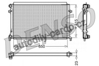 Chladič motoru DENSO (DE DRM32018)