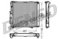 Chladič motoru DENSO (DE DRM17053)