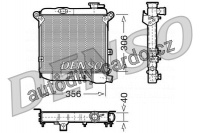 Chladič motoru DENSO (DE DRM09002)