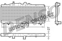 Chladič motoru DENSO (DE DRM09011)