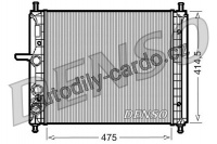 Chladič motoru DENSO (DE DRM09034)