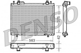 Chladič motoru DENSO (DE DRM09021)