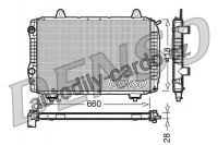 Chladič motoru DENSO (DE DRM09071)