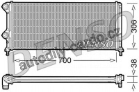 Chladič motoru DENSO (DE DRM09060)