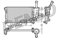 Chladič motoru DENSO (DE DRM09086)