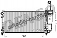 Chladič motoru DENSO (DE DRM09105)
