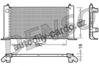 Chladič motoru DENSO (DE DRM09121)