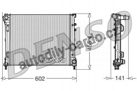 Chladič motoru DENSO (DE DRM09160)