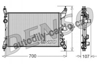 Chladič motoru DENSO (DE DRM09170)