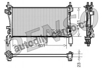 Chladič motoru DENSO (DE DRM09172)