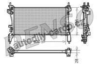 Chladič motoru DENSO (DE DRM09173)