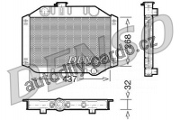Chladič motoru DENSO (DE DRM10010)