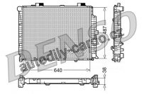 Chladič motoru DENSO (DE DRM17087)