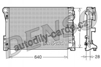 Chladič motoru DENSO (DE DRM17110)