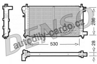Chladič motoru DENSO (DE DRM21003)