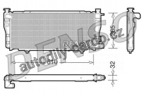 Chladič motoru DENSO (DE DRM21012)