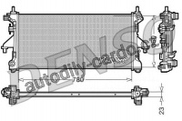 Chladič motoru DENSO (DE DRM21100)