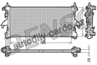 Chladič motoru DENSO (DE DRM21101)