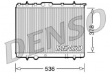 Chladič motoru DENSO (DE DRM21030)