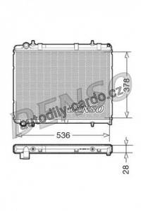 Chladič motoru DENSO (DE DRM21035)