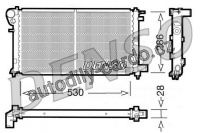 Chladič motoru DENSO (DE DRM21004)