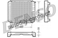 Chladič motoru DENSO (DE DRM33004)
