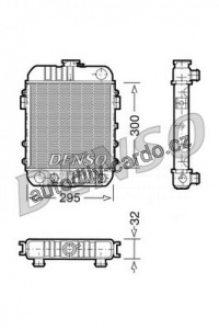 Chladič motoru DENSO (DE DRM20061)