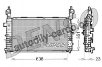 Chladič motoru DENSO (DE DRM20093)