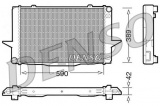 Chladič motoru DENSO (DE DRM33042)