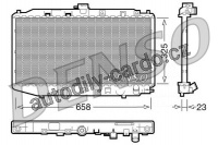 Chladič motoru DENSO (DE DRM40002)