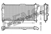 Chladič motoru DENSO (DE DRM20034)