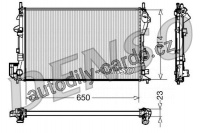 Chladič motoru DENSO (DE DRM20028)