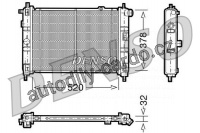 Chladič motoru DENSO (DE DRM20030)
