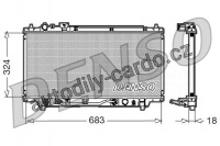 Chladič motoru DENSO (DE DRM44001)