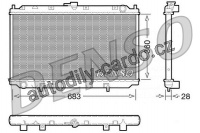 Chladič motoru DENSO (DE DRM46010)