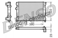 Chladič motoru DENSO (DE DRM99001)